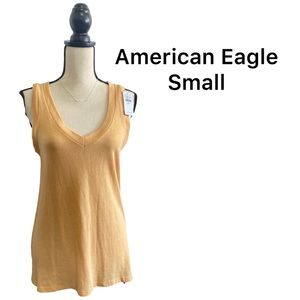 NWT. Mustard American Eagle Tank Top. Size small.